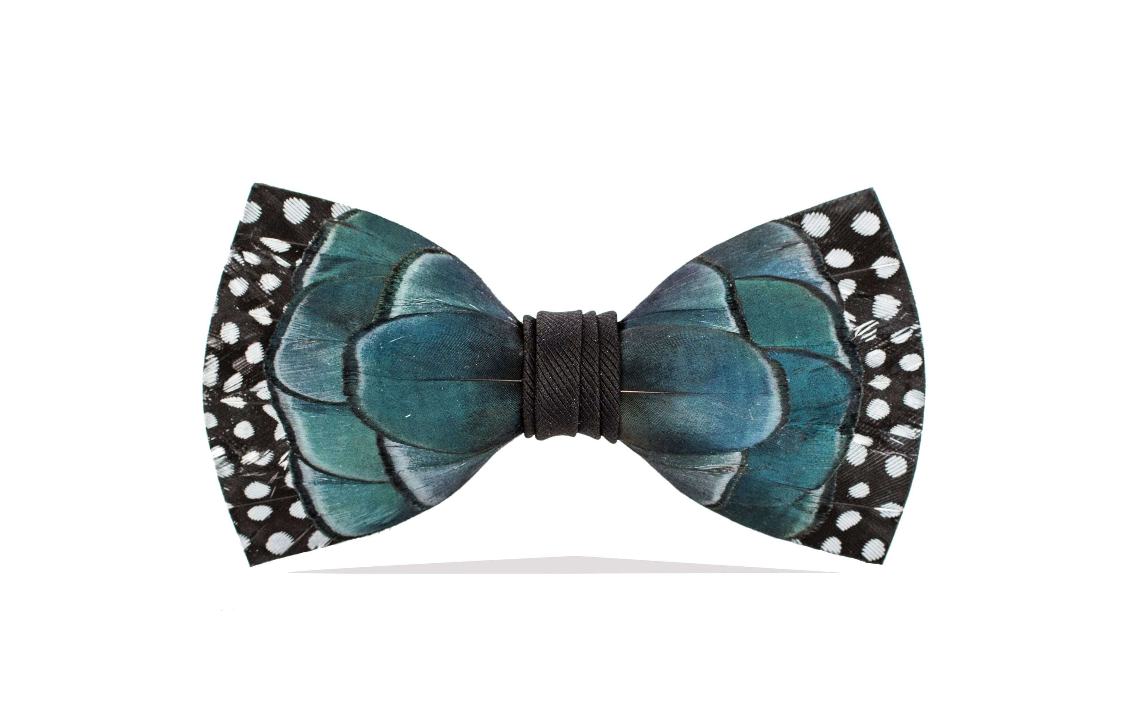 Brackish Neckwear Green Pond Bow Tie