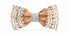 Brackish Neckwear Grey Bobwhite Bow Tie