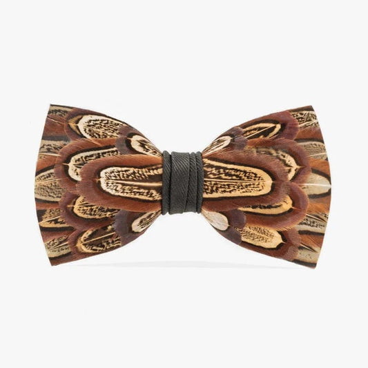 Brackish Neckwear Pheasant Bow Tie