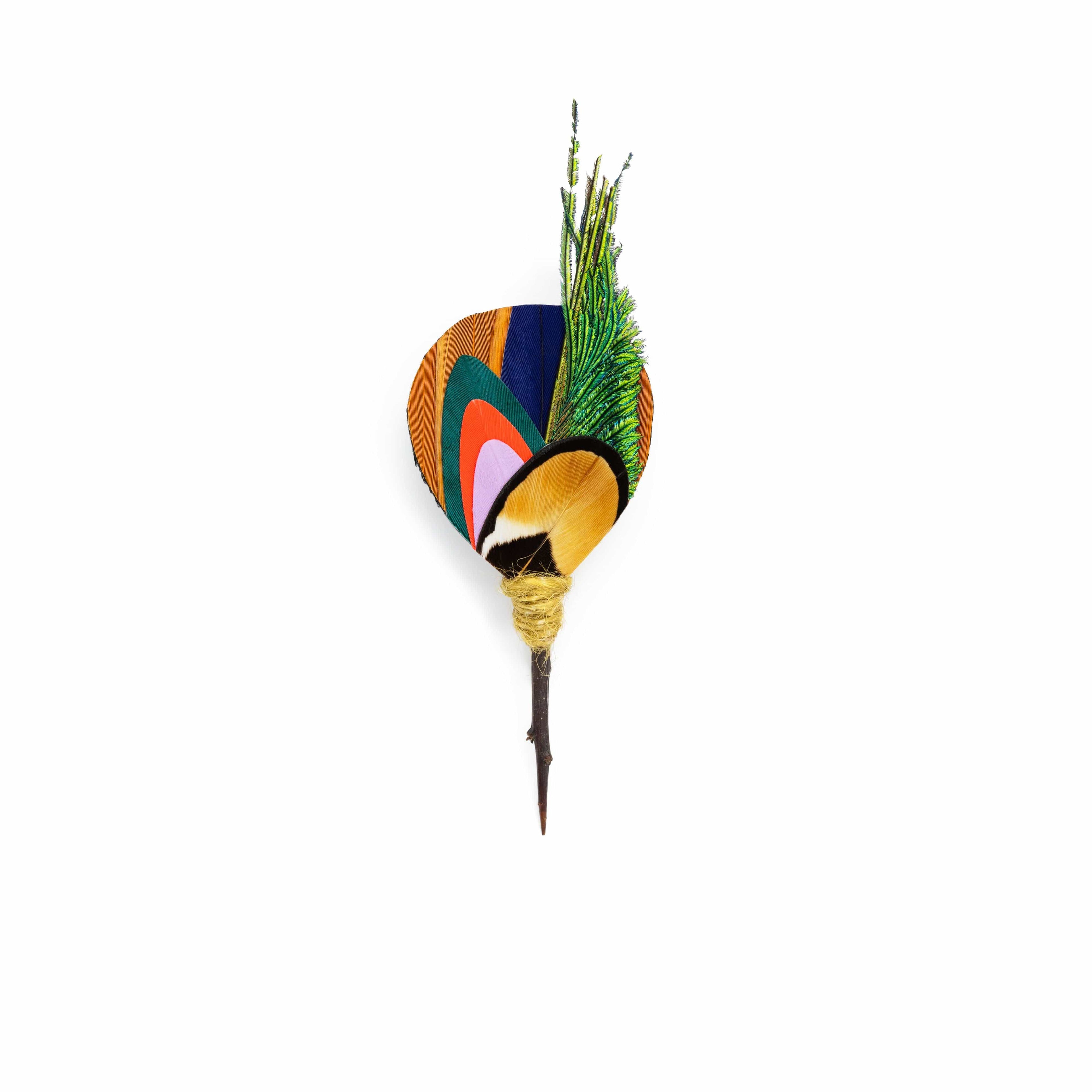 Brackish Pocket Square Kingman Lapel Pin