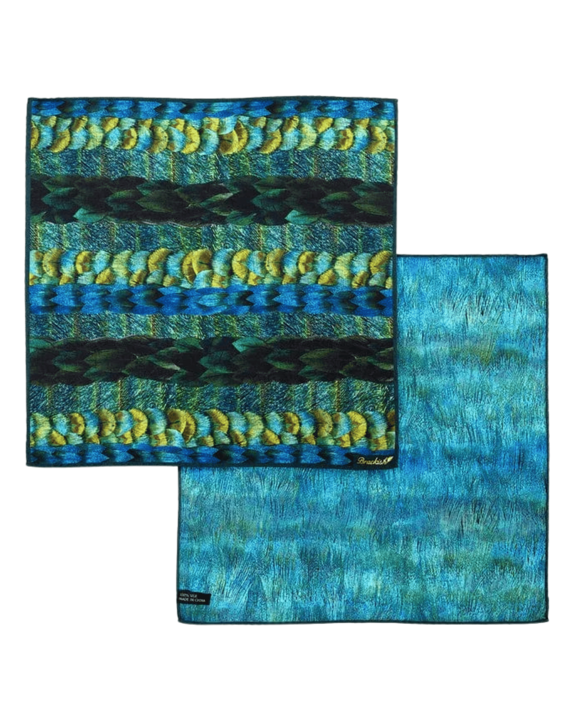 Brackish Pocket Square NA / OS Chippingham Silk Pocket Square