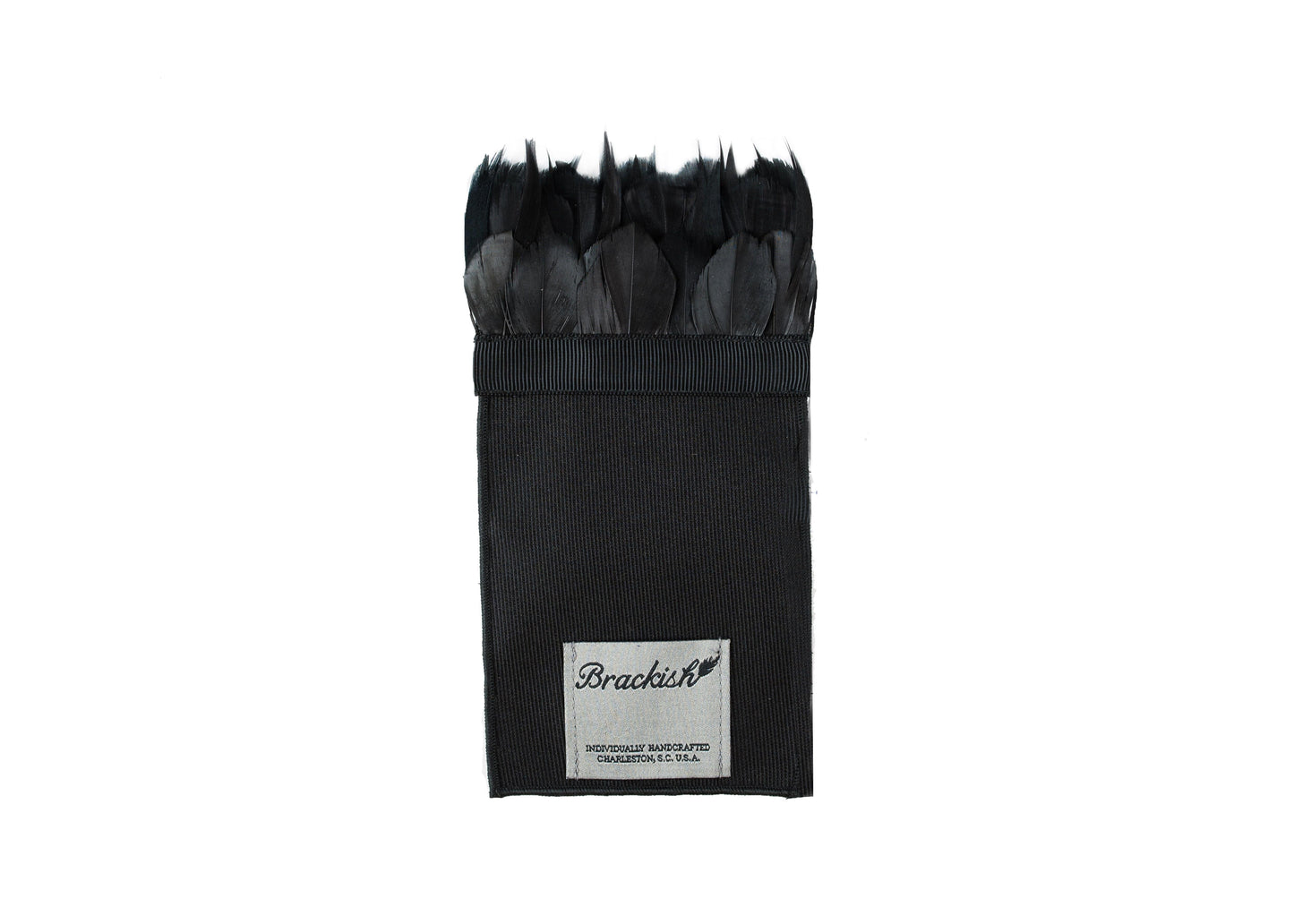 Brackish Pocket Square Obsidian Pocket Square