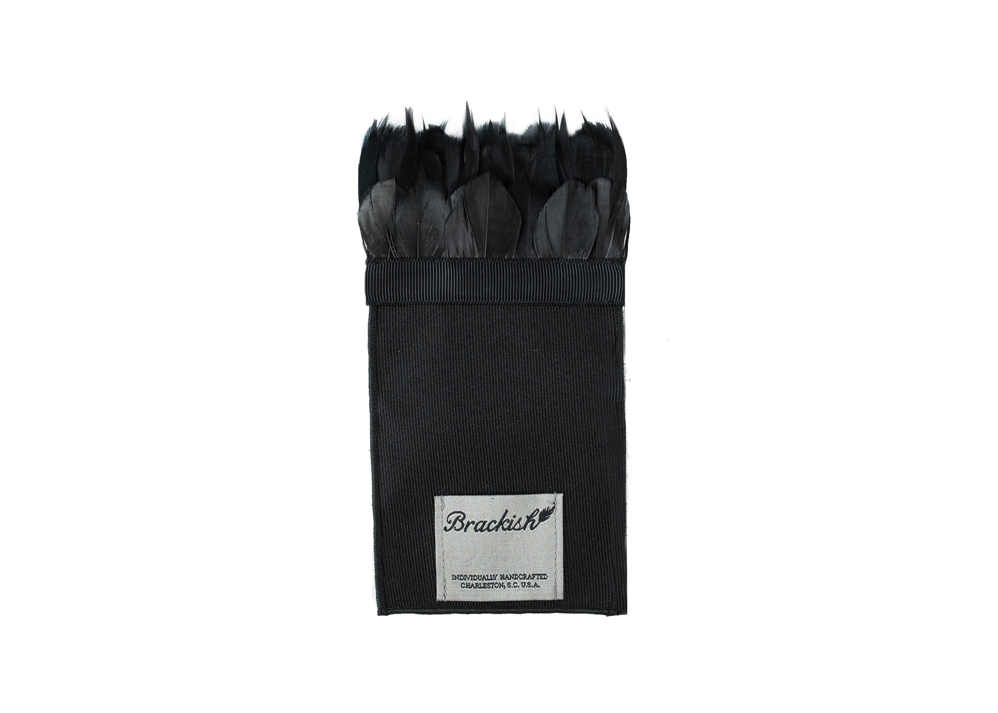 Brackish Pocket Square Obsidian Pocket Square