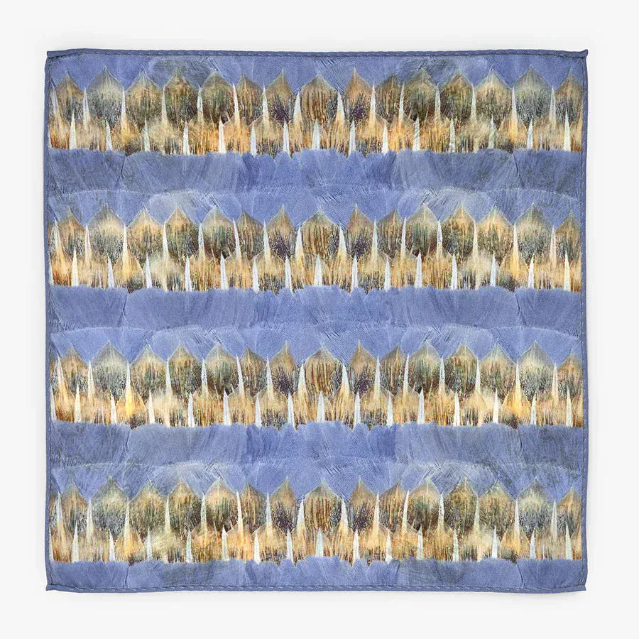 Brackish Pocket Square OS Roost Silk Pocket Square