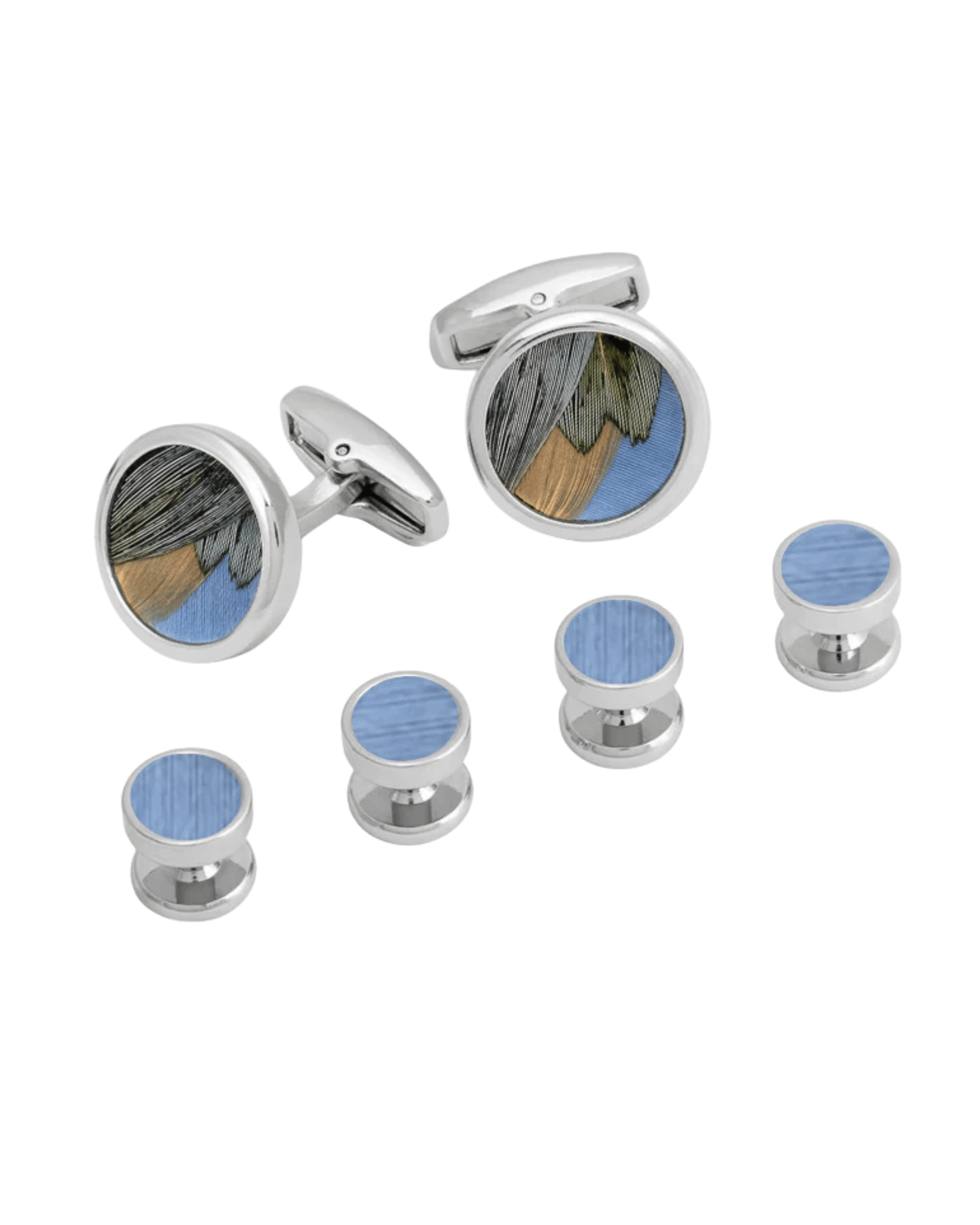 Brackish Stud Sets Guana Cufflink & Studs Set
