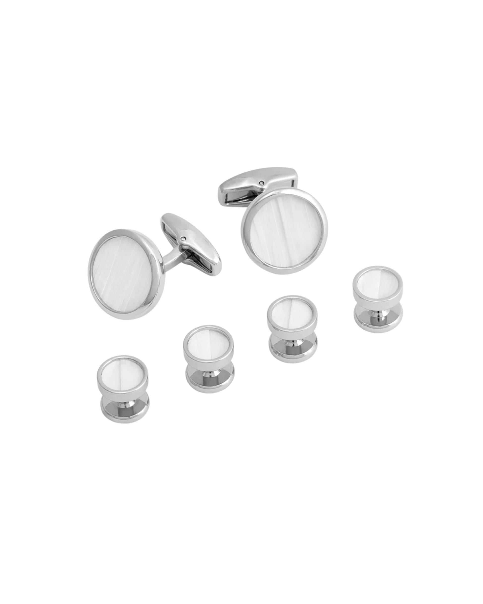 Brackish Stud Sets RHODIUM BVI Stud Set