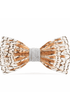Brackish Ties Grey Bobwhite Bow Tie