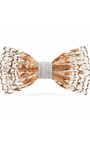 Brackish Ties Grey Bobwhite Bow Tie