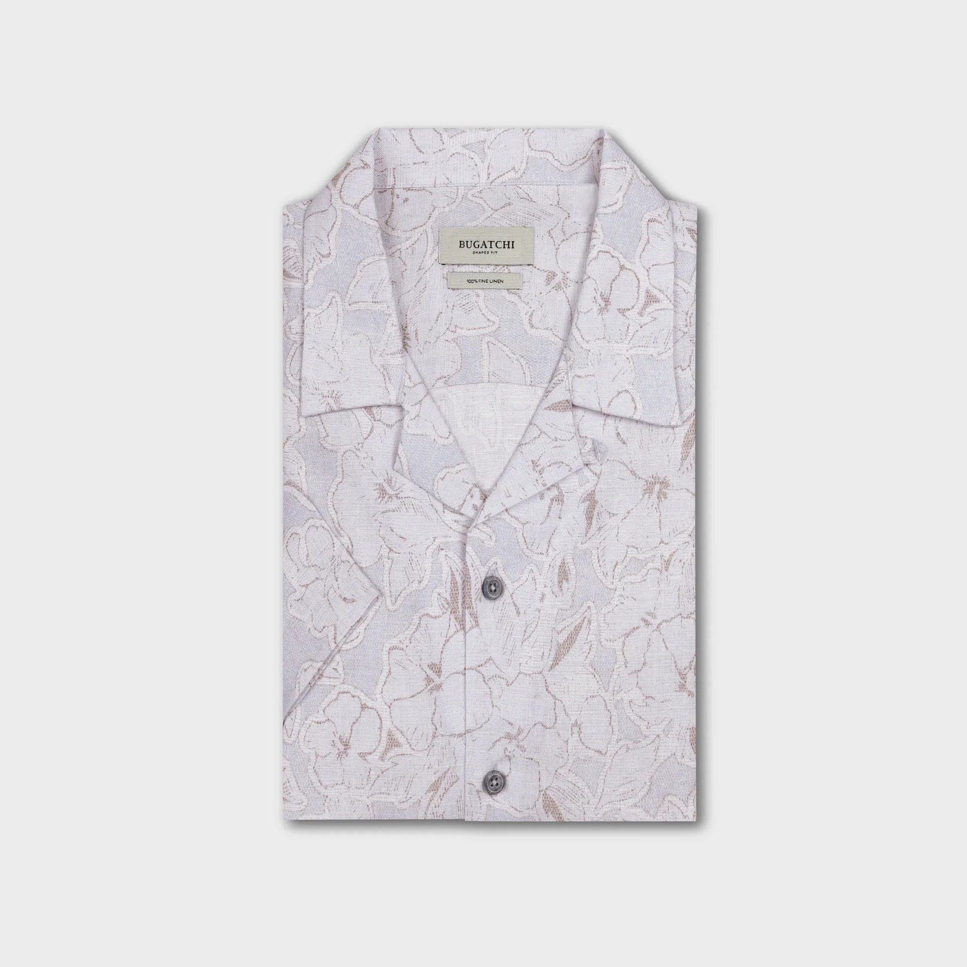 Bugatchi Camp Shirt Jackson Floral Camp Shirt in Air Blue