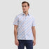 Bugatchi Camp Shirt Vero Short-Sleeve Shirt in Hazy Blue