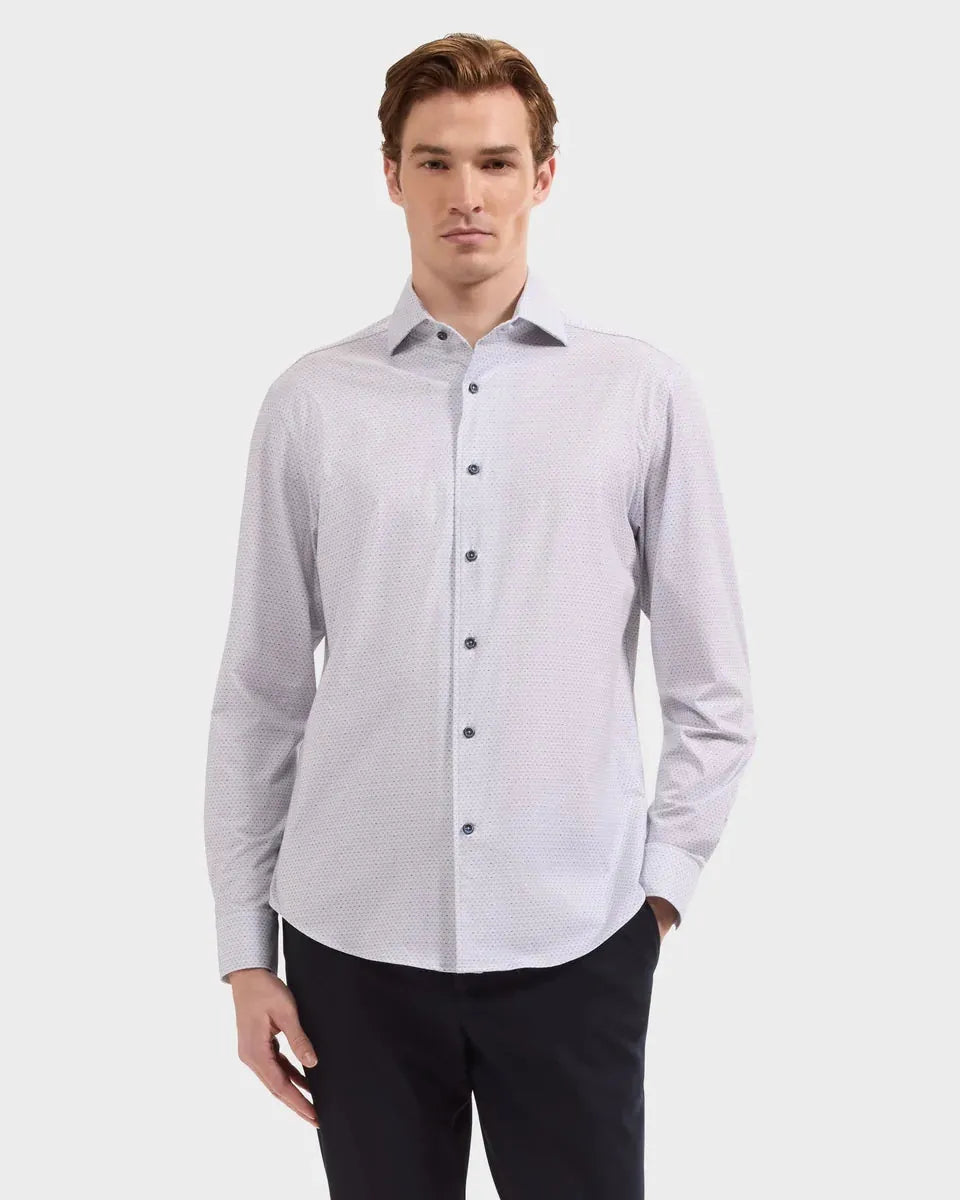 Bugatchi Dress Shirts Devon OoohCotton® Wine Glass Shirt