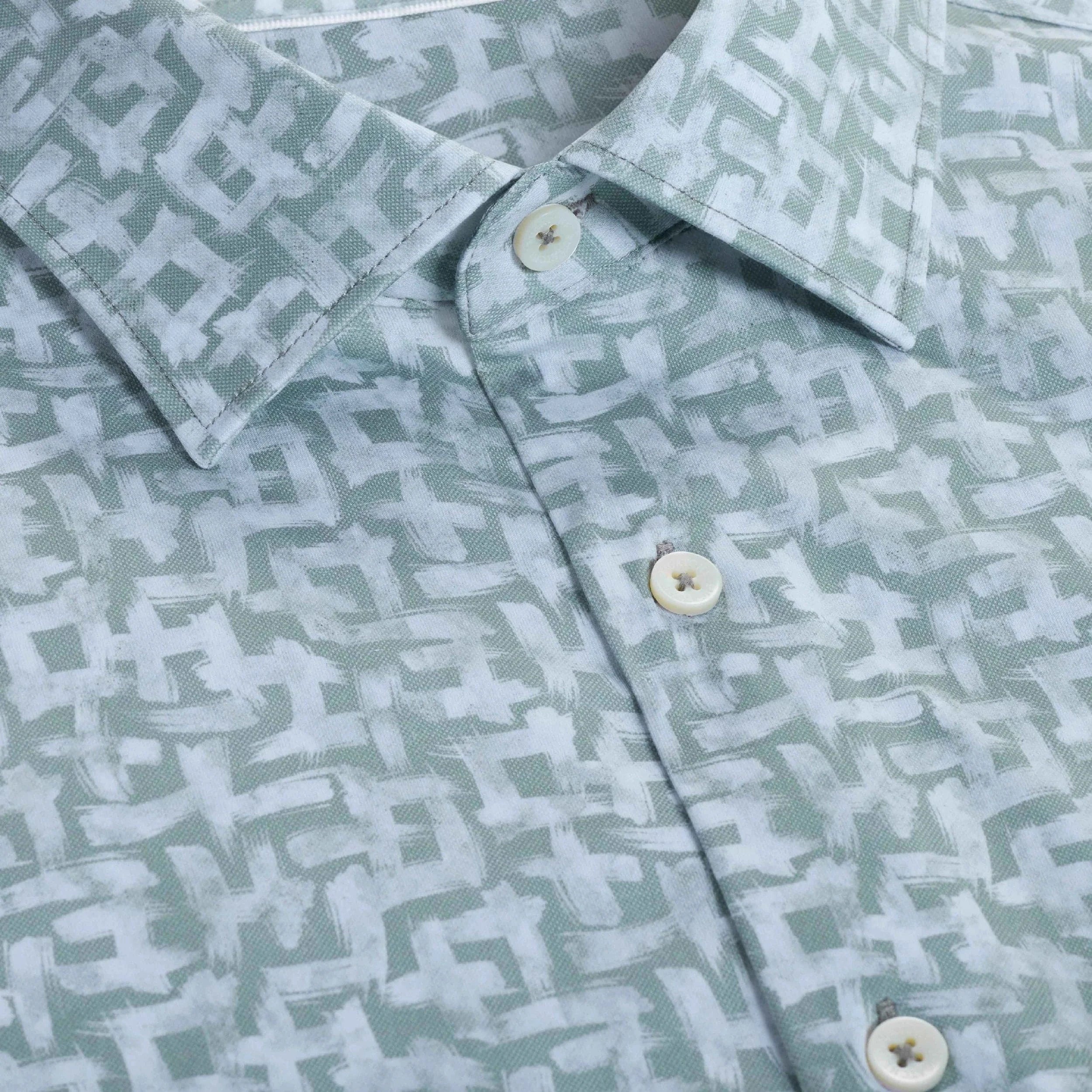 Bugatchi Dress Shirts James Abstract OoohCotton® Shirt