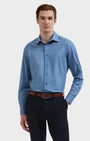 Bugatchi Dress Shirts James OoohCotton® Herringbone Shirt