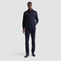 Bugatchi Flannels & Overshirts 411 / S Twill-Effect Knit Overshirt