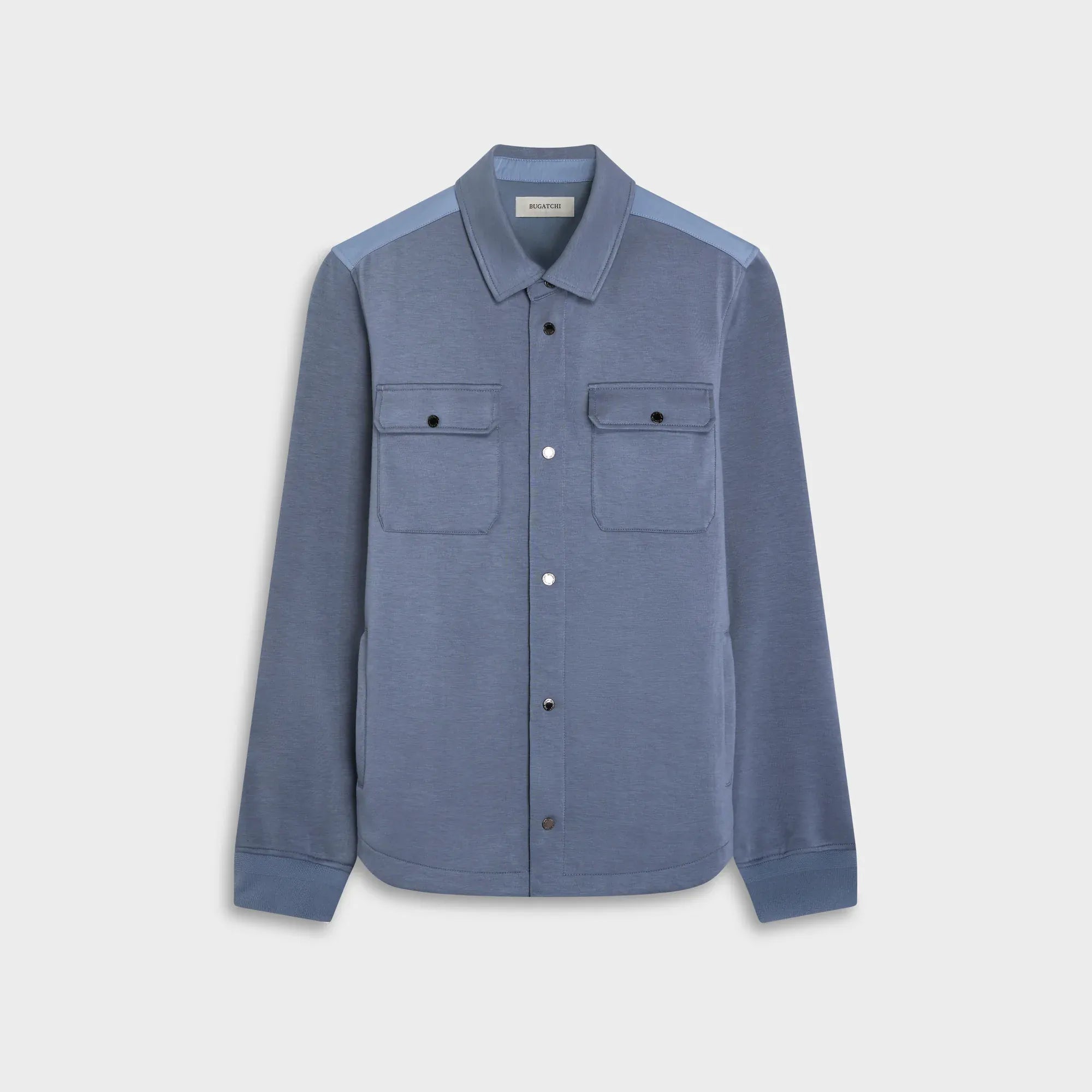 Bugatchi Flannels & Overshirts Knit Shirt Jacket