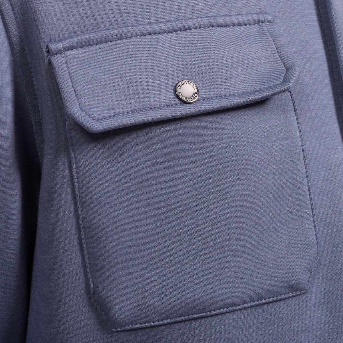 Bugatchi Flannels & Overshirts Knit Shirt Jacket