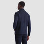 Bugatchi Flannels & Overshirts Twill-Effect Knit Overshirt