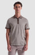 Bugatchi Polos 217 / S Pin Check Quarter Zip Polo