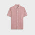 Bugatchi Polos Cable Knit Full Button Short-Sleeve Polo Sweater