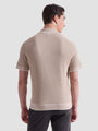 Bugatchi Polos Diamond Cable Polo Sweater