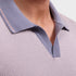 Bugatchi Polos Geometric Johnny Collar Short-Sleeve Sweater