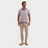 Bugatchi Polos Geometric Johnny Collar Short-Sleeve Sweater