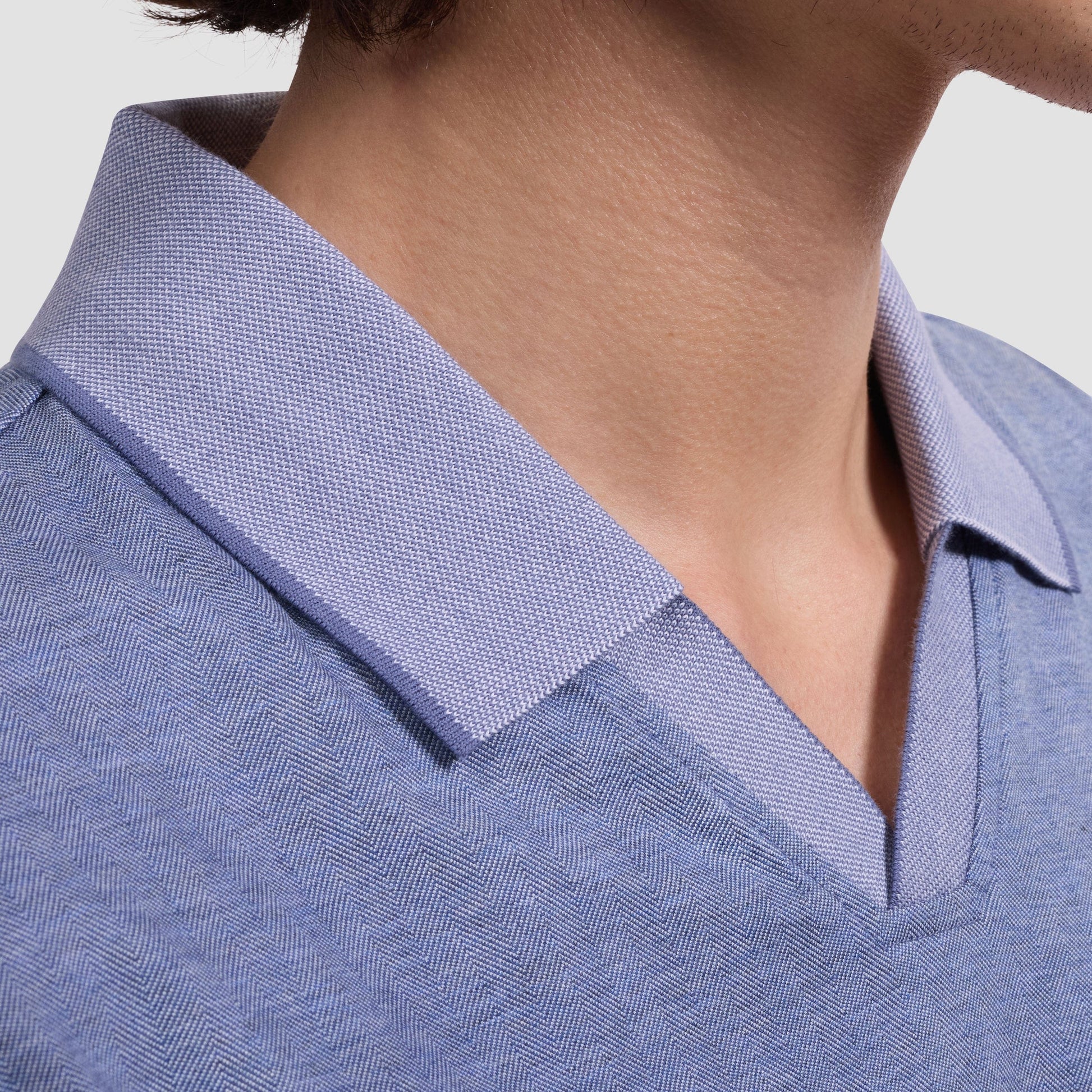 Bugatchi Polos Johnny Collar Polo in Cobalt