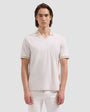 Bugatchi Polos Johnny Collar Polo in Ivory