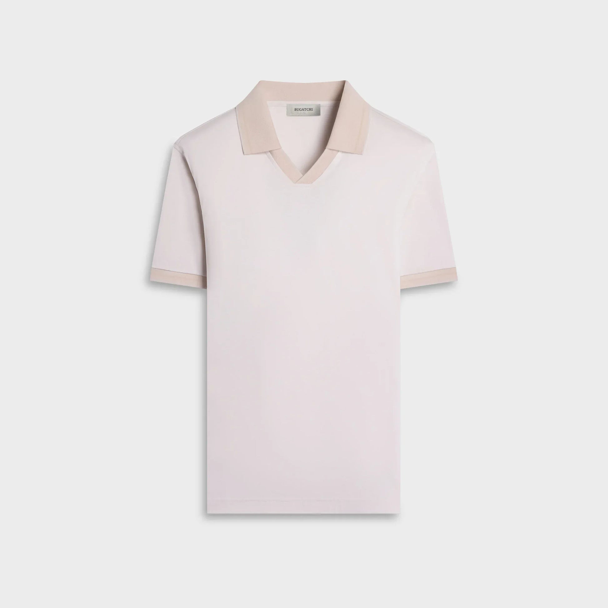 Bugatchi Polos Johnny Collar Polo in Ivory