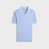 Bugatchi Polos Pima Johnny Collar Polo in Air Blue