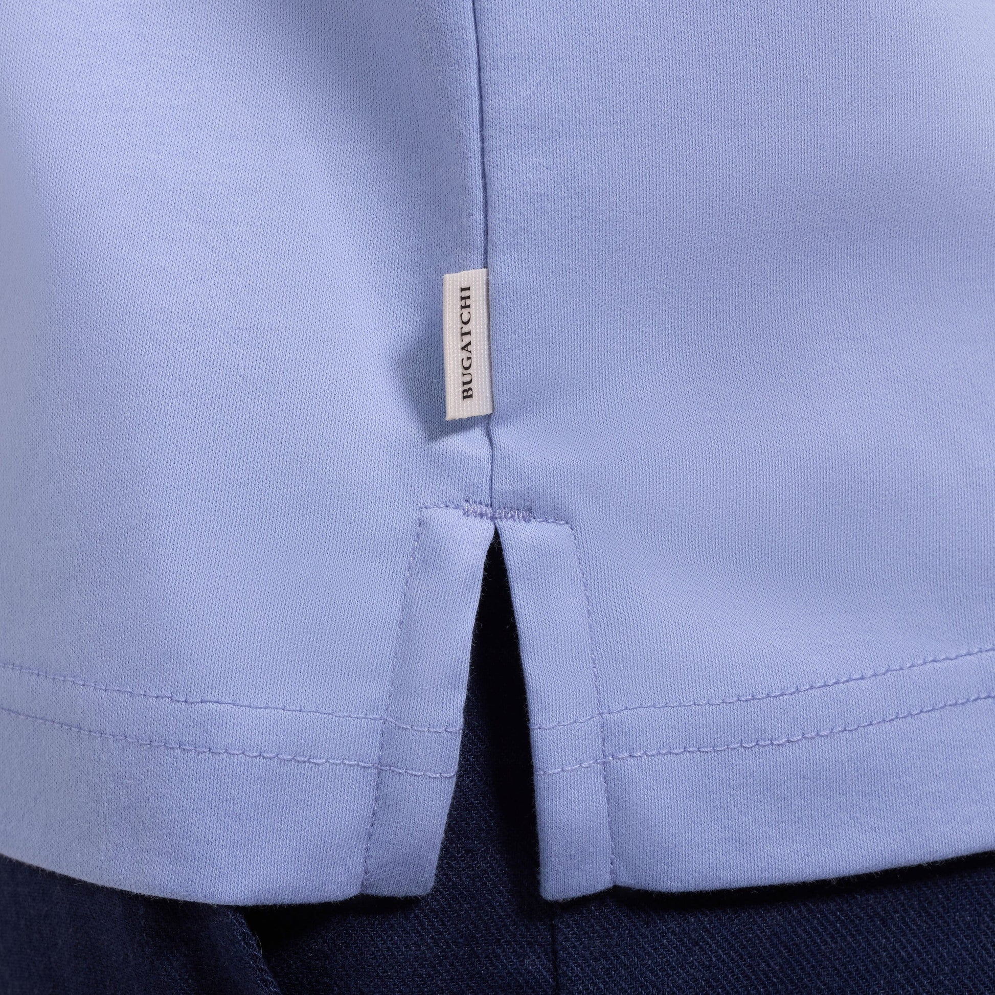 Bugatchi Polos Pima Johnny Collar Polo in Air Blue