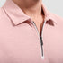 Bugatchi Polos Quarter-Zip Polo in Dusty Pink