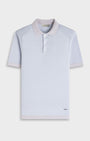 Bugatchi Polos Short-Sleeve Polo Sweater in Ice