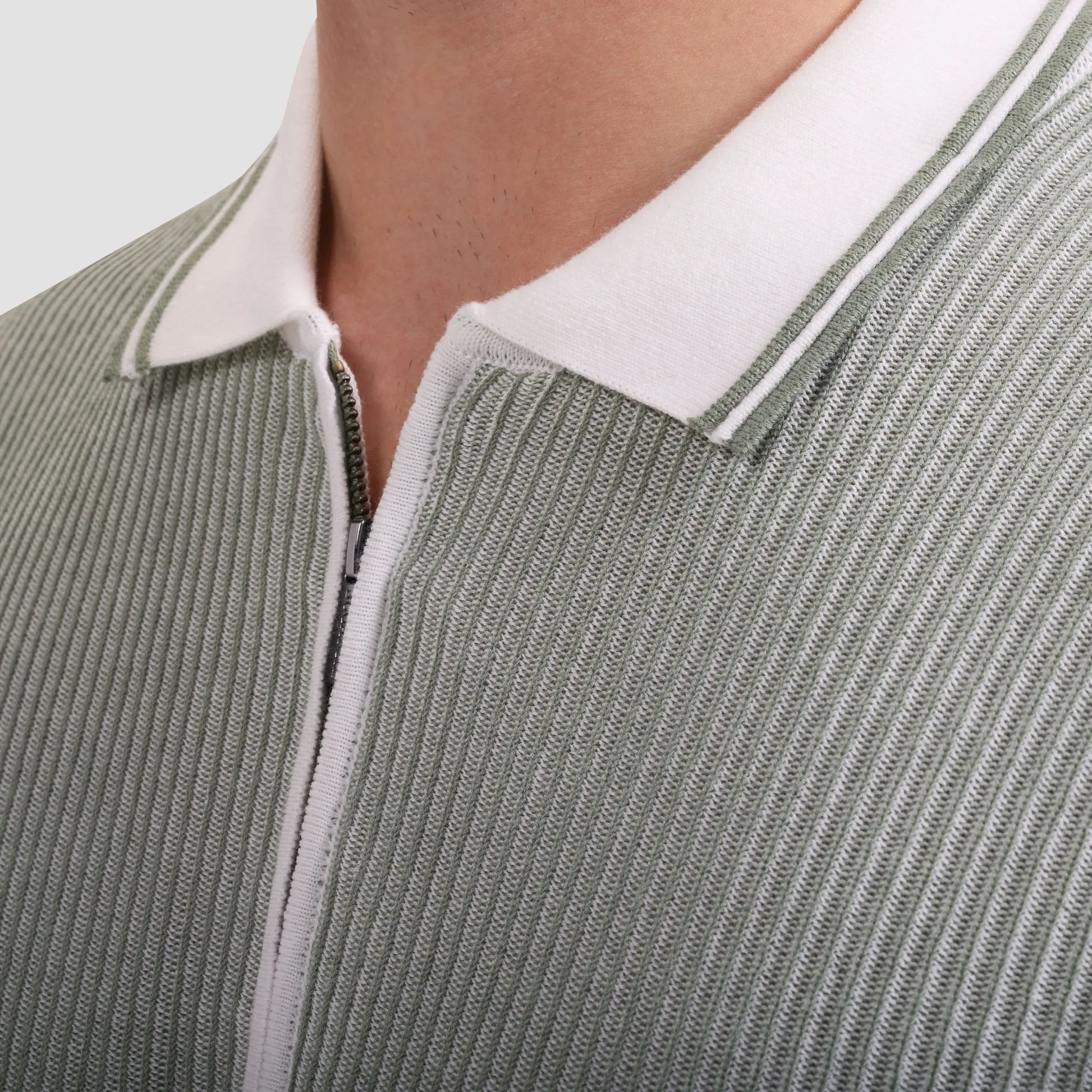 Bugatchi Polos Short-Sleeve Polo Sweater in Khaki