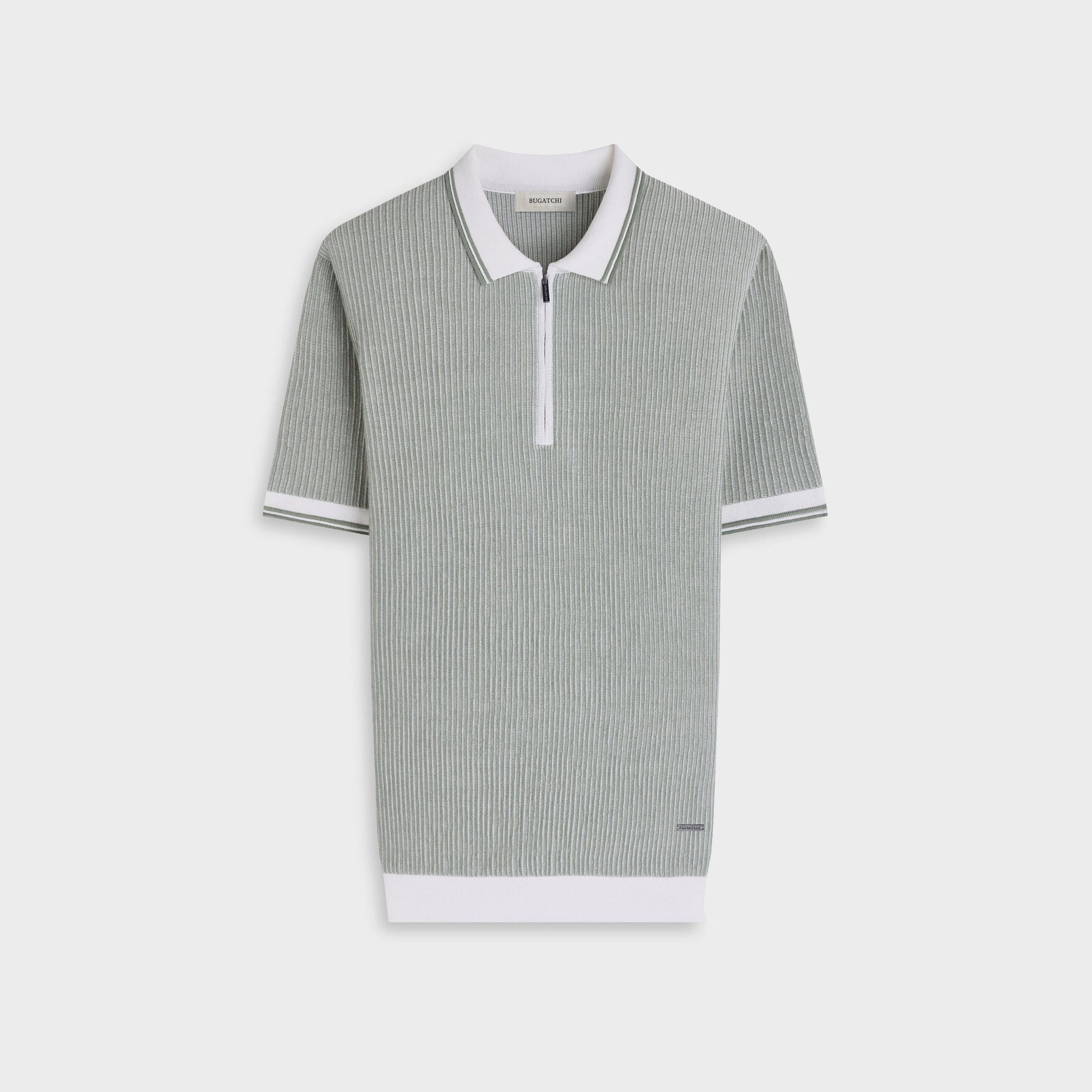 Bugatchi Polos Short-Sleeve Polo Sweater in Khaki