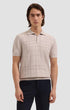 Bugatchi Polos Textured Grid Short-Sleeve Polo Sweater