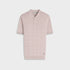 Bugatchi Polos Textured Grid Short-Sleeve Polo Sweater