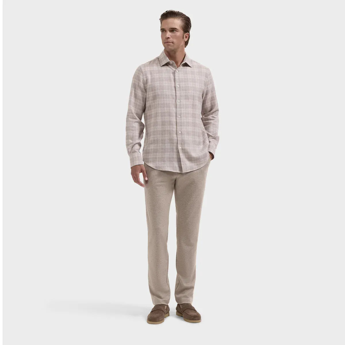 Bugatchi Sport Shirts Axel Plaid Shirt