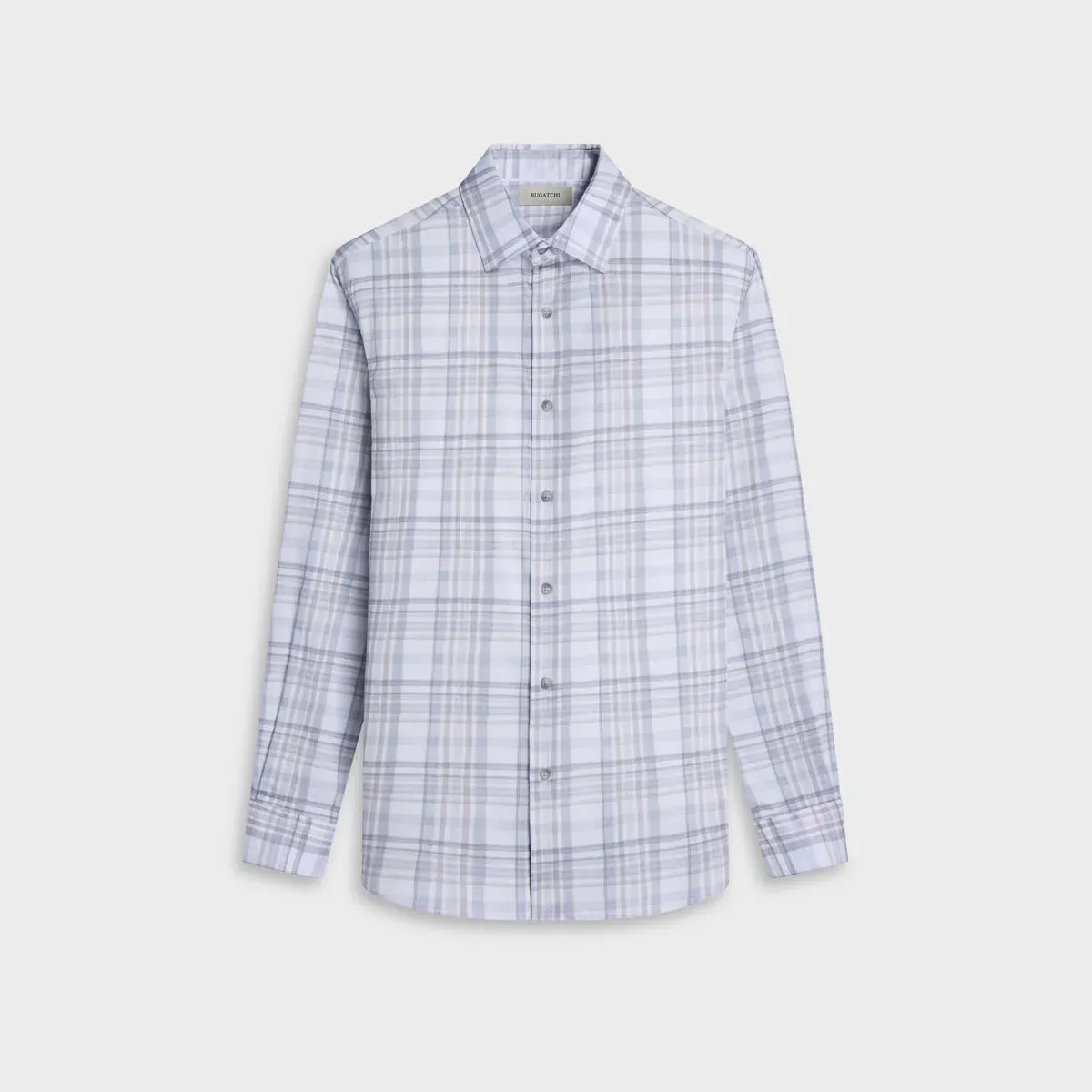 Bugatchi Sport Shirts Axel Plaid Shirt