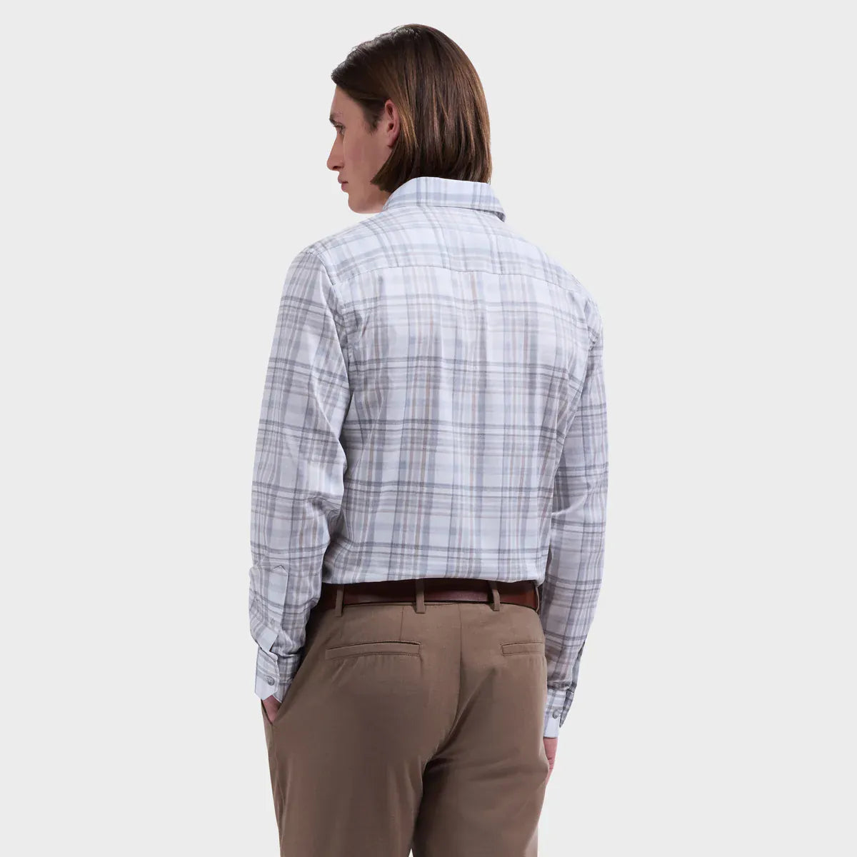 Bugatchi Sport Shirts Axel Plaid Shirt