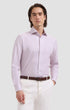 Bugatchi Sport Shirts Devon OoohCotton® Geometric Shirt in Primerose