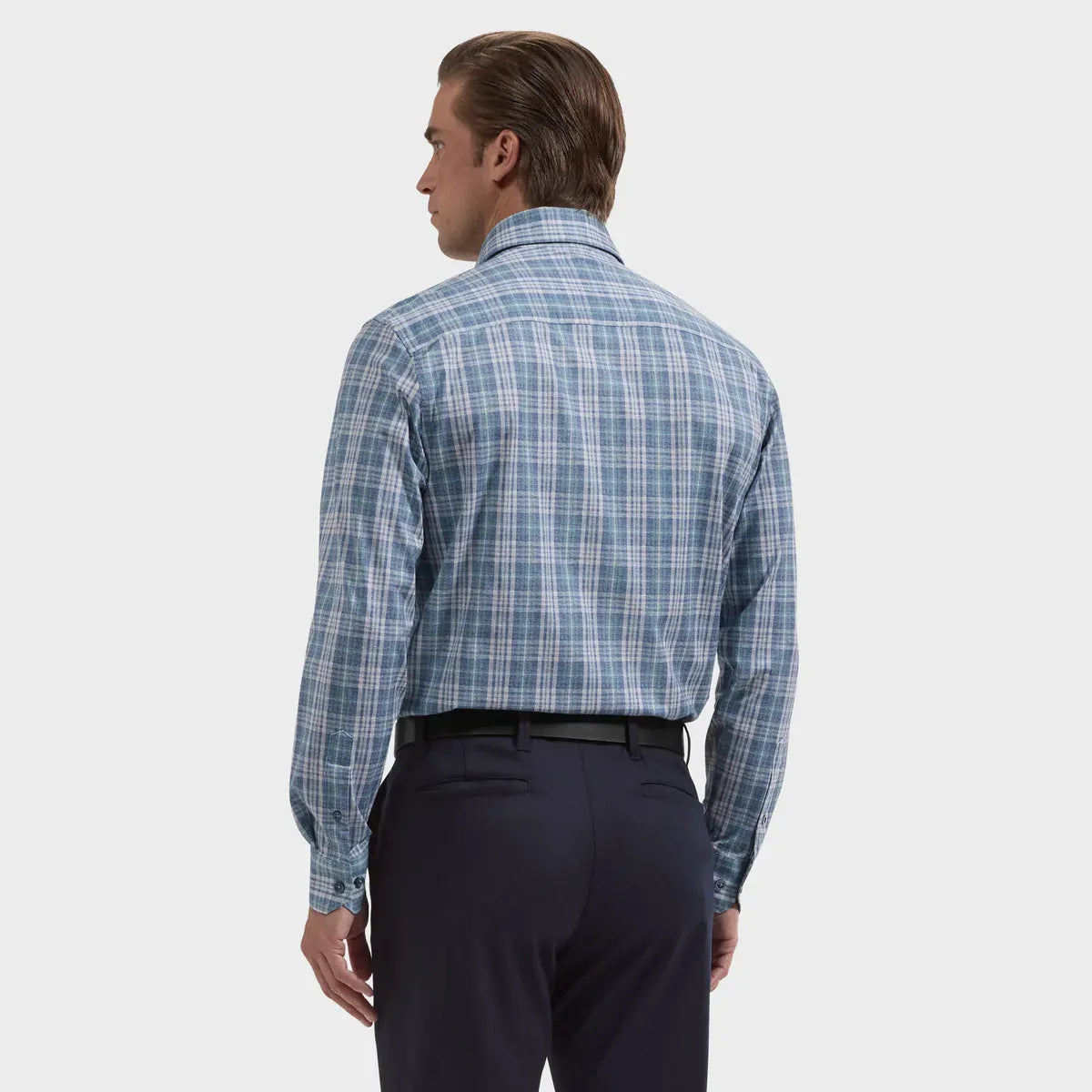 Bugatchi Sport Shirts Devon OoohCotton® Plaid Shirt