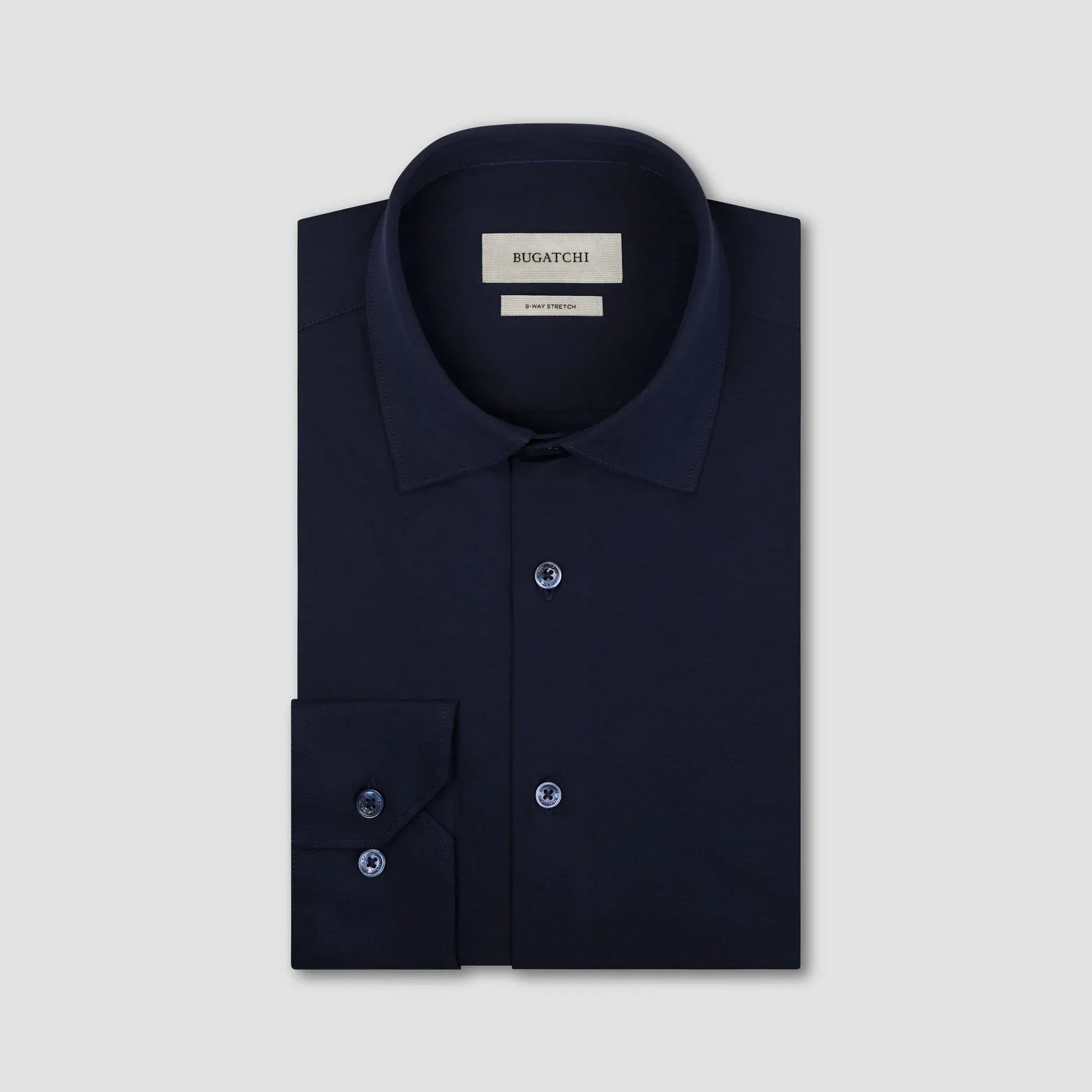 Bugatchi Sport Shirts James Solid OoohCotton® Shirt