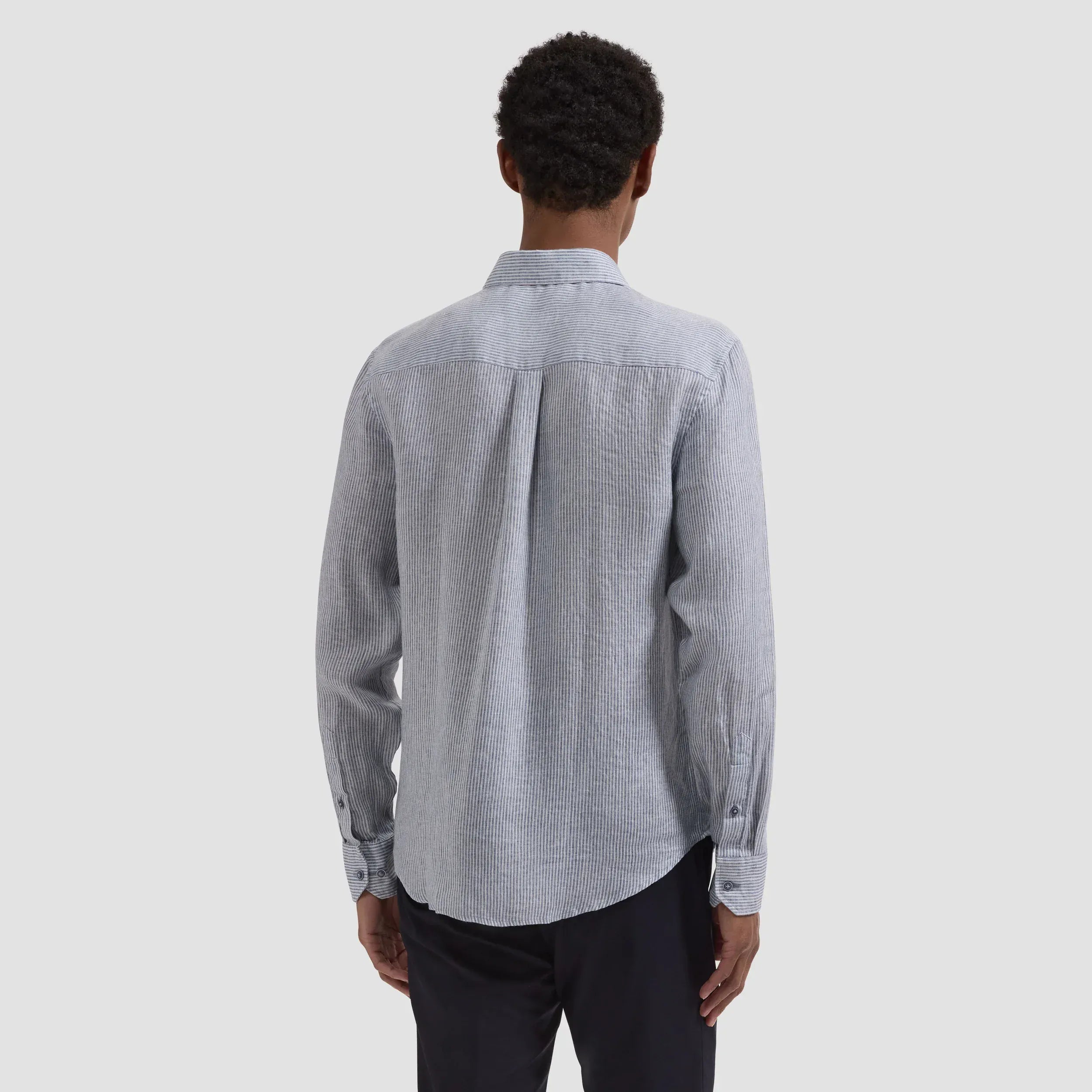 Bugatchi Sport Shirts Jasper Striped Shirt in Ether