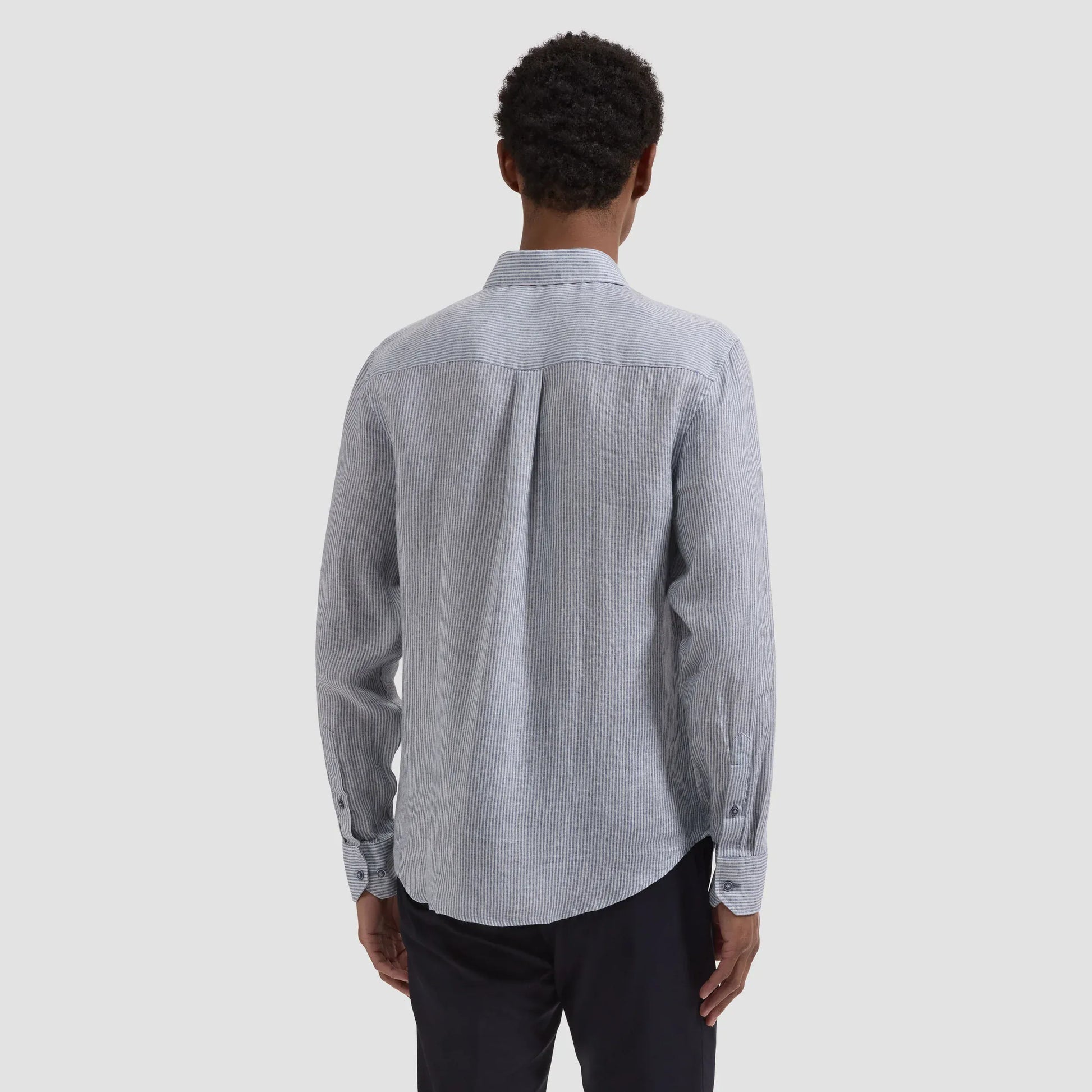 Bugatchi Sport Shirts Jasper Striped Shirt in Ether