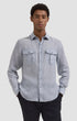 Bugatchi Sport Shirts Jasper Striped Shirt in Ether