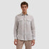 Bugatchi Sport Shirts Jasper Striped Shirt in Khaki