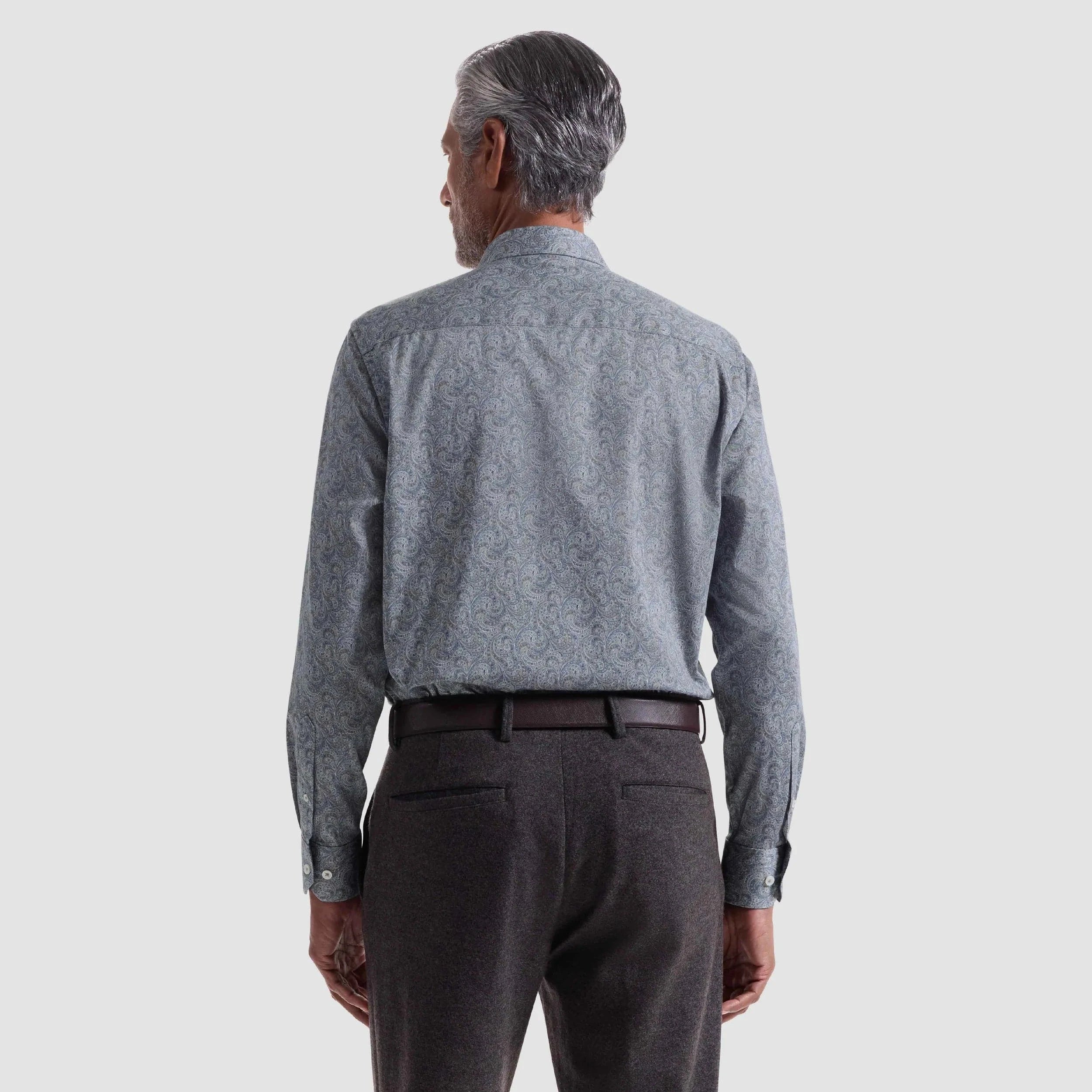 Bugatchi Sport Shirts Julian Paisley Shirt