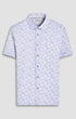 Bugatchi Sport Shirts Milo Feather OoohCotton® Short-Sleeve Shirt - Sand