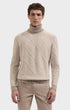 Bugatchi Sweaters Diamond Stitch Turtleneck Sweater